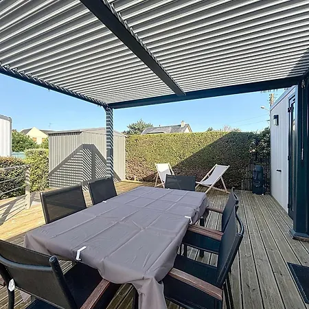 Mobil-home Grand Confort, 200 M Plage, 4 Pers, 2 Chambres, 2 Sdb, Piscine, Parking - Fr-1-361a-38 Holiday home Jullouville-les-Pins